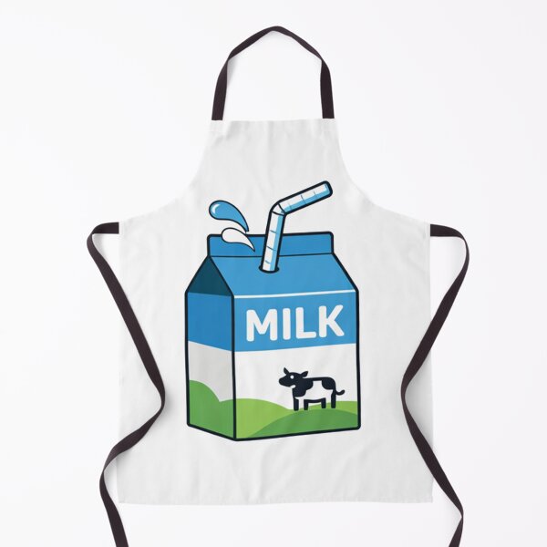 Item preview, Fresh Milk Carton with Cow and Straw designed and sold by Owcomm.