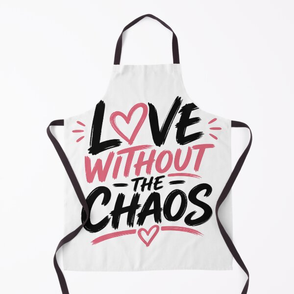 Item preview, Love Without the Chaos Shirt, Healthy Relationship Quote, Self Love Typography Design designed and sold by JagrDesigns.