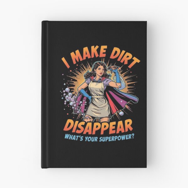 Item preview, Cleaner Superpower Funny Housekeeper Gift Bold Comic Style Cleaning Humor designed and sold by YourTrendyTees.