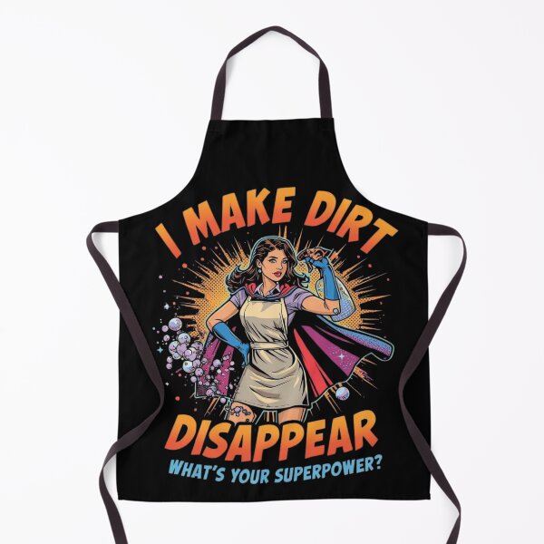 Item preview, Cleaner Superpower Funny Housekeeper Gift Bold Comic Style Cleaning Humor designed and sold by YourTrendyTees.