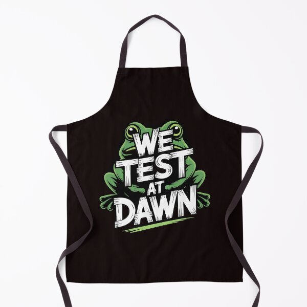 Item preview, We Test At Dawn Funny Frog Test Day – Funny Testing Day Exam designed and sold by Redgiant87x.
