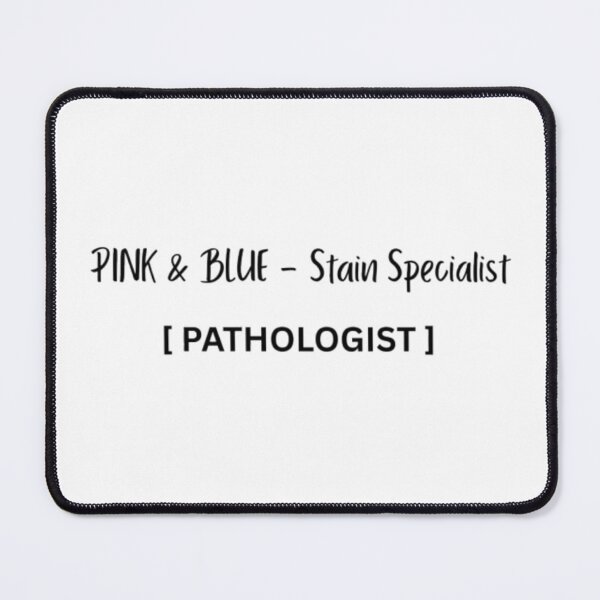 Item preview, Pink and Blue Stain Specialist Pathologist T-Shirt | H&E Aesthetic Tee designed and sold by OffScripted.