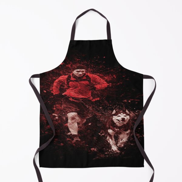 Item preview, Canicross Sprint Explosion – Red & Black Energy Burst Athletic Motion Design designed and sold by karimahmed84.