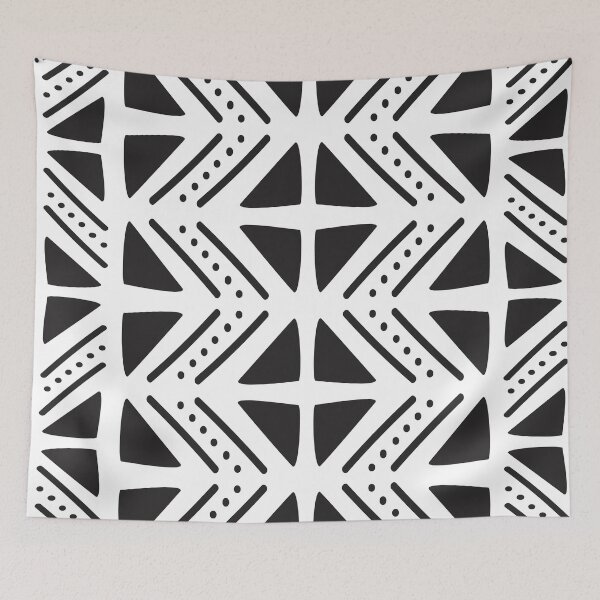 Item preview, Traditional Bogolan Pattern from Mali designed and sold by Wolagno.