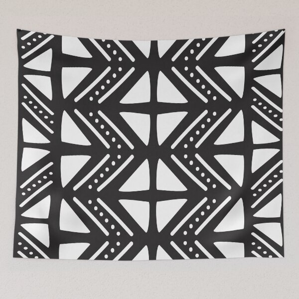Item preview, Traditional Bogolan Pattern from Mali designed and sold by Wolagno.