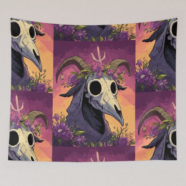 Item preview, Beltane Horned Mask Ritual - Pagan Festival designed and sold by bapupa.