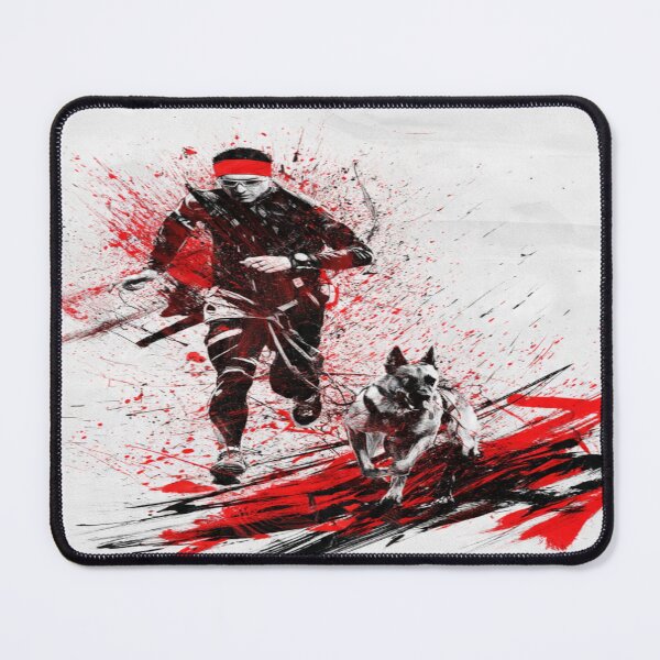 Item preview, Canicross Sprint Explosion – Red & Black Energy Burst Athletic Motion Design designed and sold by karimahmed84.