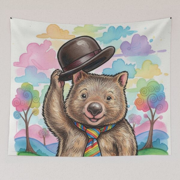 Item preview, Welcoming Wombat  designed and sold by DDLeach.