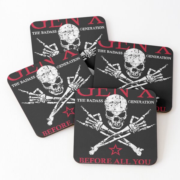 Item preview, Gen X Original Generation Skull Crossbones Distressed designed and sold by anngon66.