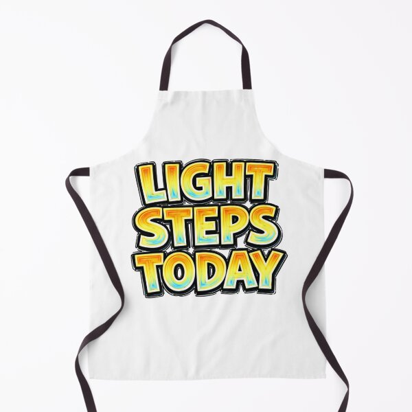 Item preview, LIGHT STEPS TODAY – hand drawn childlike typography designed and sold by Mac Sketches.