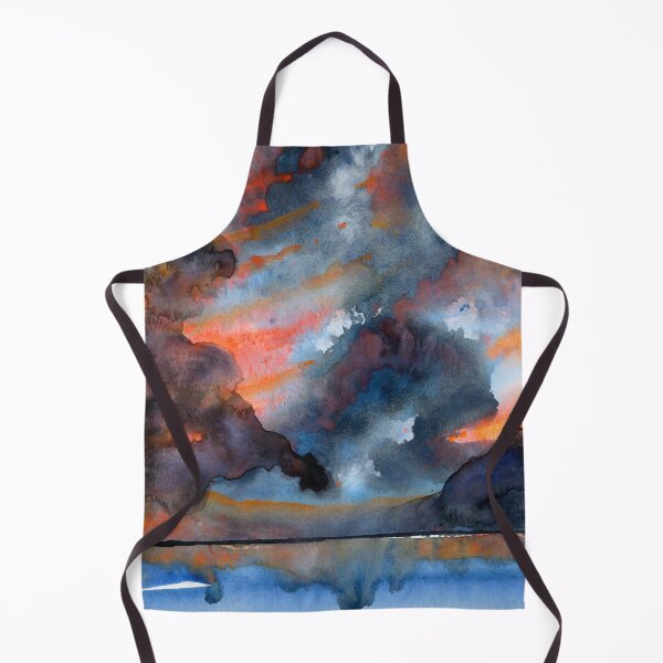 Item preview, Neon Storm at Twilight - Atmospheric Skyscape designed and sold by Cass Harker Studio.