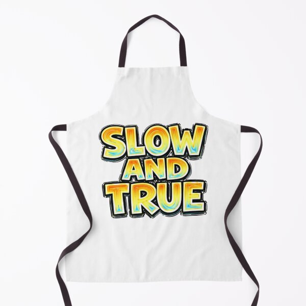 Item preview, SLOW AND TRUE – hand drawn childlike typography designed and sold by Mac Sketches.