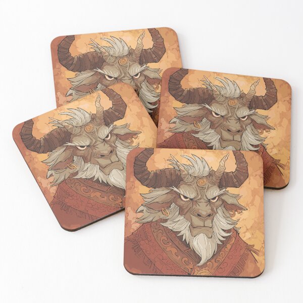 Item preview, Pagan Horned Bull Deity Pagan God designed and sold by bapupa.