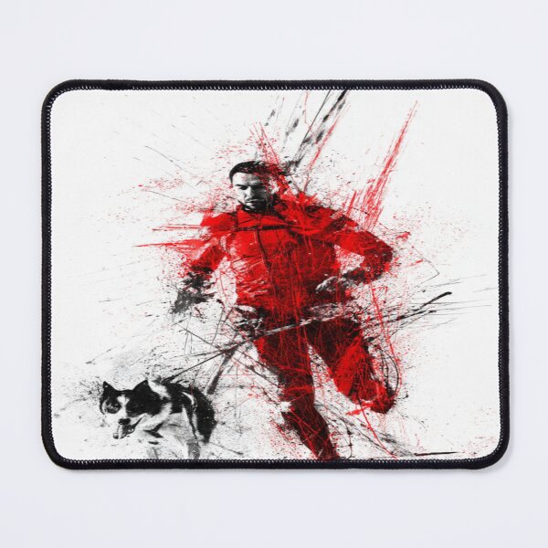 Item preview, Canicross Sprint Explosion – Red & Black Energy Burst Athletic Motion Design designed and sold by karimahmed84.