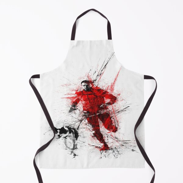 Item preview, Canicross Sprint Explosion – Red & Black Energy Burst Athletic Motion Design designed and sold by karimahmed84.