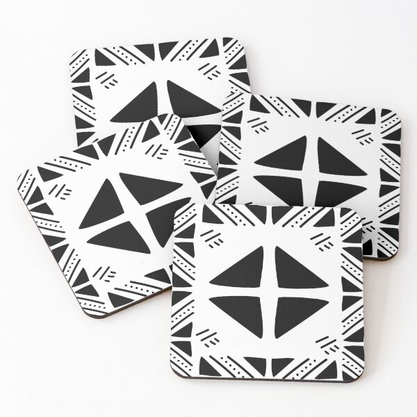 Item preview, Traditional Bogolan Pattern from Mali designed and sold by Wolagno.