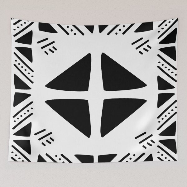 Item preview, Traditional Bogolan Pattern from Mali designed and sold by Wolagno.