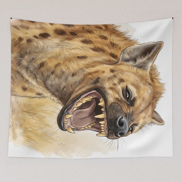 Item preview, Spotted Hyena Crocuta Crocuta Hyaenidae Africa Animal designed and sold by RubisLeaf.