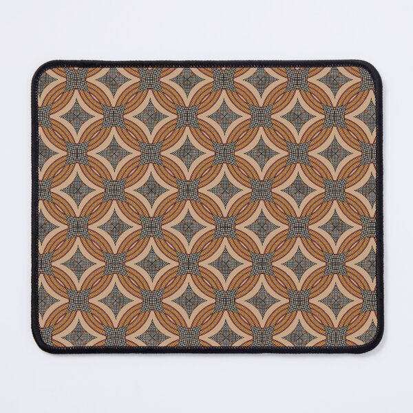 Item preview,  Interlocking Amber Ogee designed and sold by Leslie Montgomery Art.