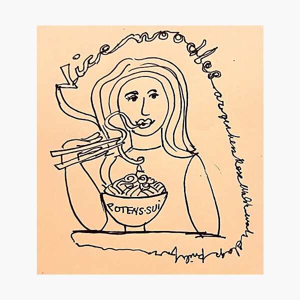 Item preview, Fideos 2 designed and sold by TooTart.