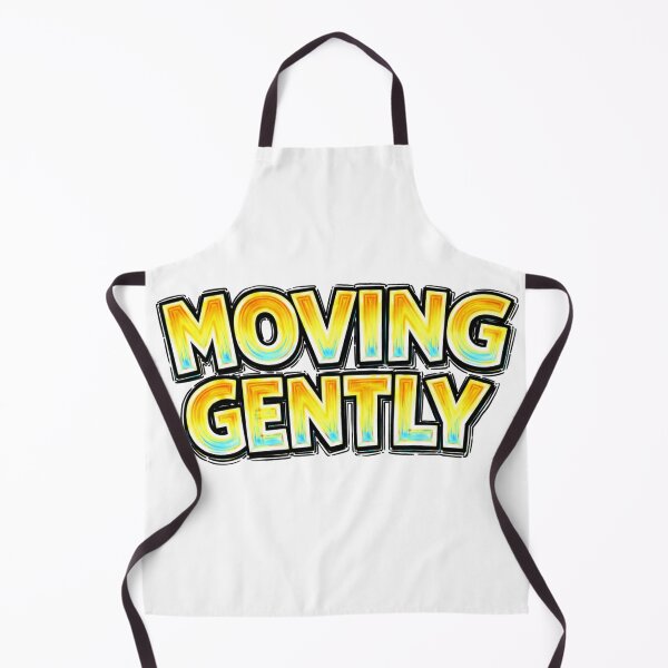 Item preview, MOVING GENTLY – hand drawn childlike typography designed and sold by Mac Sketches.