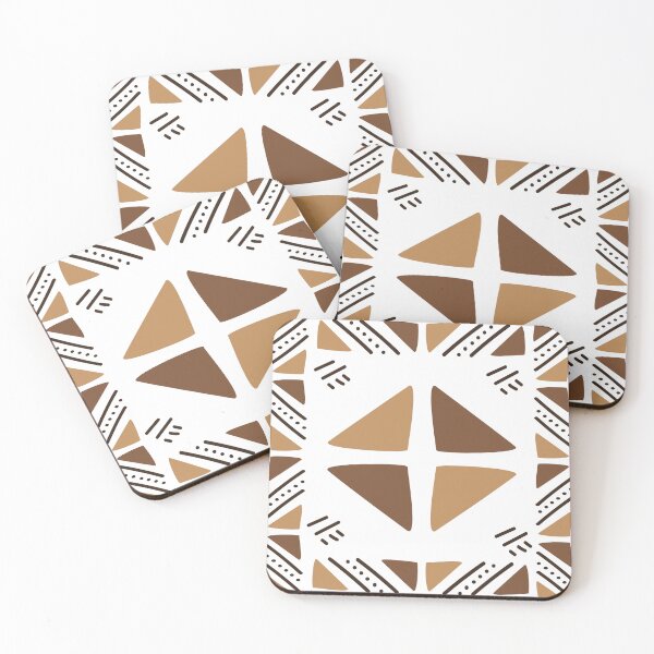 Item preview, Traditional Bogolan Pattern from Mali designed and sold by Wolagno.