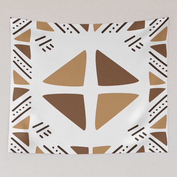 Item preview, Traditional Bogolan Pattern from Mali designed and sold by Wolagno.