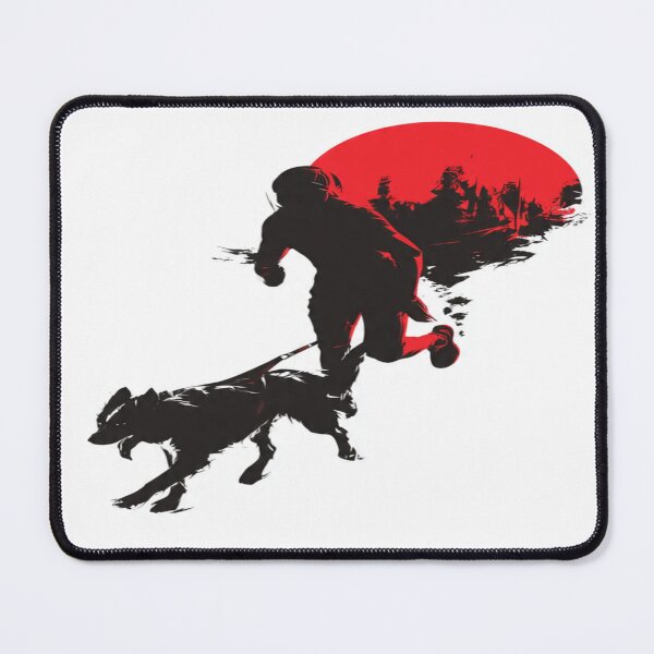 Item preview, Canicross Sprint Explosion – Red & Black Energy Burst Athletic Motion Design designed and sold by karimahmed84.