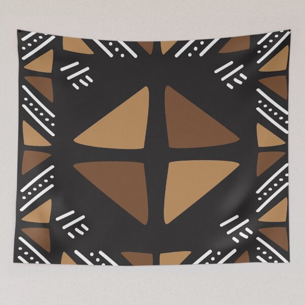Item preview, Traditional Bogolan Pattern from Mali designed and sold by Wolagno.