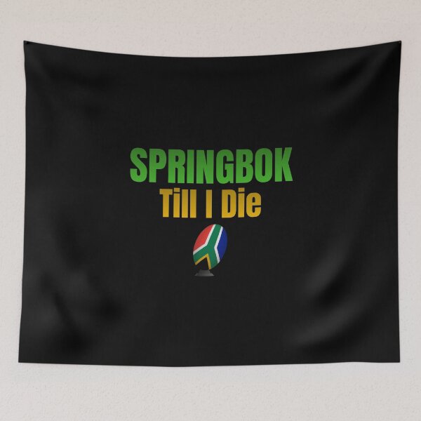 Item preview, Springbok Till I Die | South African Rugby Gift | Proudly South African designed and sold by TheOmniaMarket.