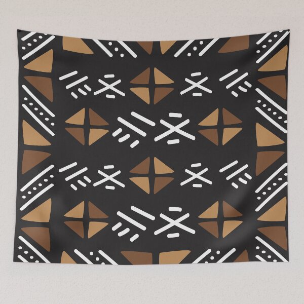 Item preview, Traditional Bogolan Pattern from Mali designed and sold by Wolagno.