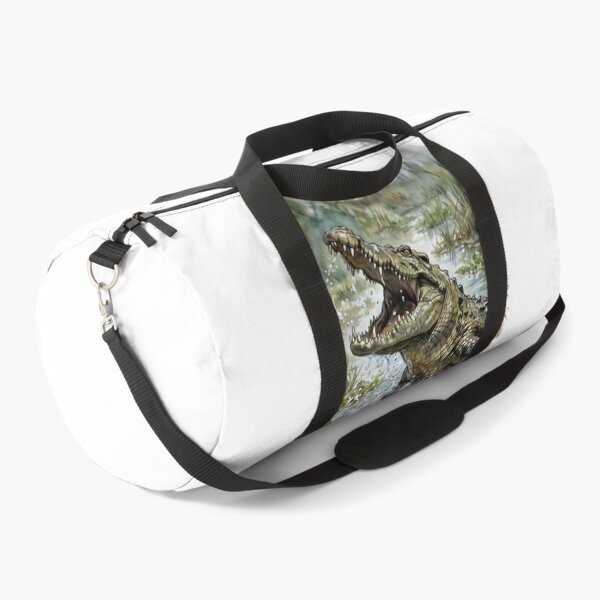Item preview, Nile Crocodile Crocodylus Niloticus Mara River Marsh designed and sold by RubisLeaf.