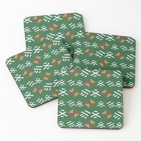 Item preview, Traditional Bogolan Pattern from Mali designed and sold by Wolagno.