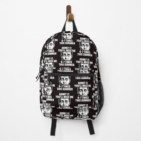 Item preview, Admit It You'll Miss Me 6-7 Times This Summer – School Meme 67 Humor designed and sold by Redgiant87x.