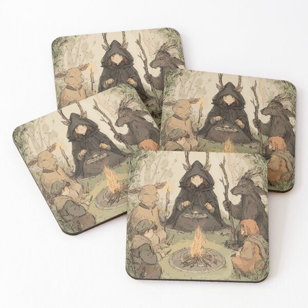 Item preview, Pagan Forest Bonfire Ritual designed and sold by bapupa.