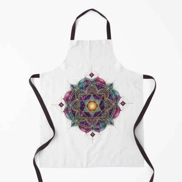 Item preview, Sacred Geometry Mandala - Star of David Merkaba Cosmos Art designed and sold by KireaDesigns.