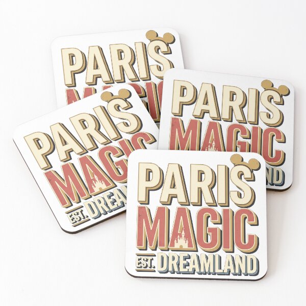 Item preview, Paris Magic EST Dreamland – Whimsical Typography & Fairytale City Lights Aesthetic designed and sold by ArtsyExplorer.