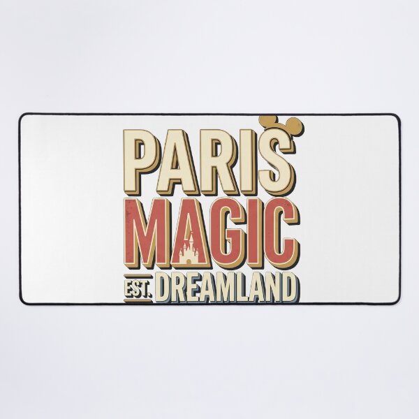 Item preview, Paris Magic EST Dreamland – Whimsical Typography & Fairytale City Lights Aesthetic designed and sold by ArtsyExplorer.