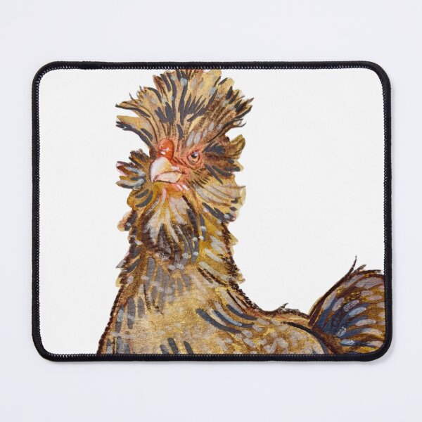 Item preview, Silkie hen Olive designed and sold by GemOakArt.