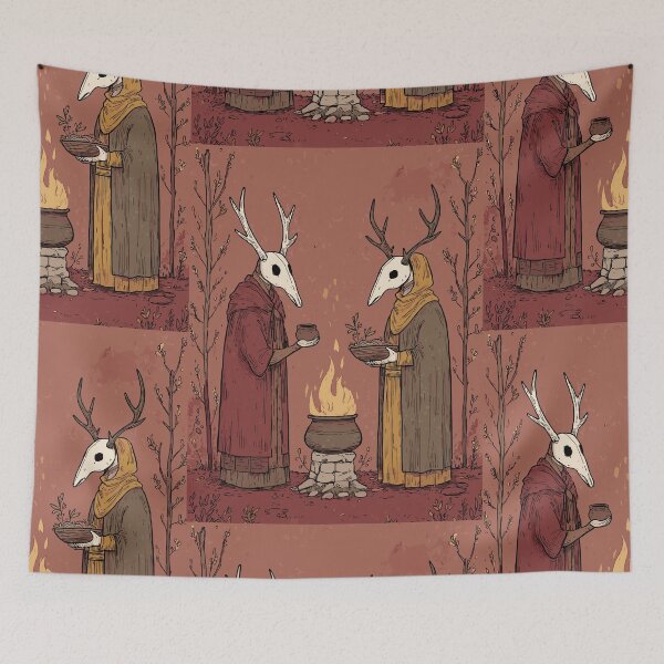 Item preview, Shamanic Fire Chalice Ceremony - Pagan Ritual designed and sold by bapupa.