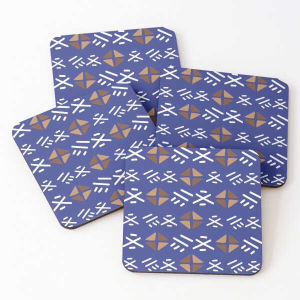 Item preview, Traditional Bogolan Pattern from Mali designed and sold by Wolagno.