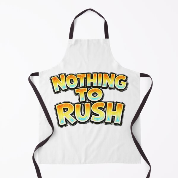 Item preview, NOTHING TO RUSH – hand drawn childlike typography designed and sold by Mac Sketches.