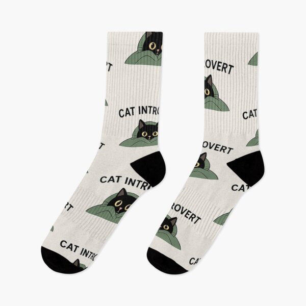 Item preview, Cat Introvert design quote pet lover designed and sold by fadeinkstudio.