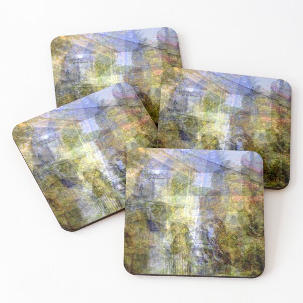 Item preview, IMultiple Exposure Abstract Photography | Dreamscape Landscape Art | Surreal Vintage Layered Image | Fine Art Print designed and sold by branaghbel.