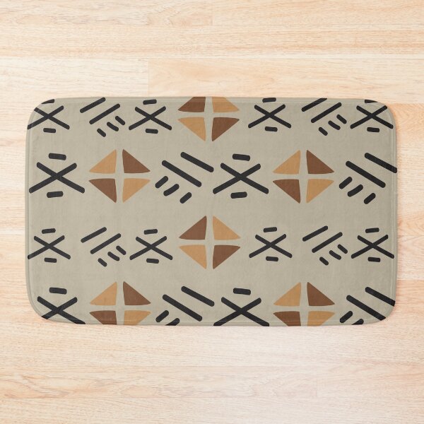Item preview, Traditional Bogolan Pattern from Mali designed and sold by Wolagno.