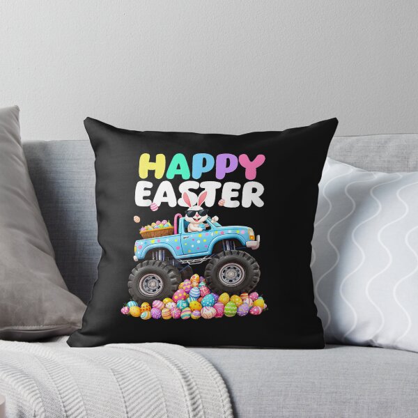 Item preview, Happy Easter Cool Bunny Monster Truck Design designed and sold by anngon66.