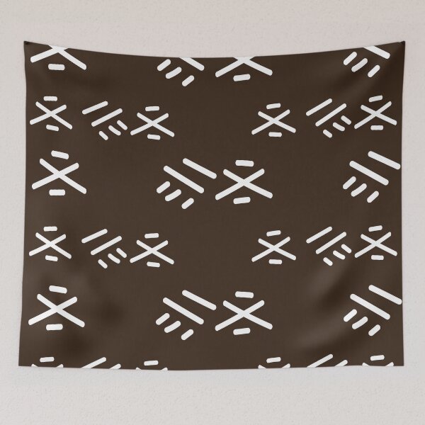 Item preview, Traditional Bogolan Pattern from Mali designed and sold by Wolagno.
