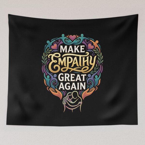 Item preview, Make Empathy Great Again - Diverse Human Connection Positive Graphic designed and sold by Recovering Pessimist.