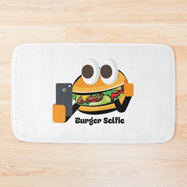 Item preview, Burger Selfie designed and sold by Artimax-Studio.