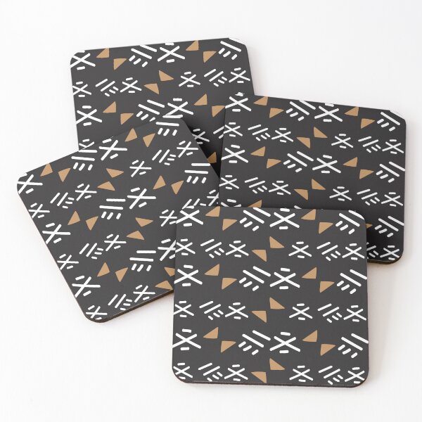 Item preview, Traditional Bogolan Pattern from Mali designed and sold by Wolagno.
